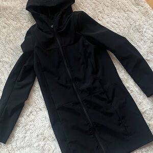 lululemon athletica Black Trench Coat